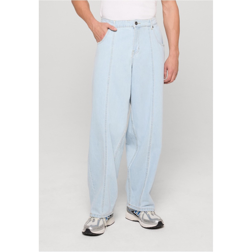 Rocawear - BLUEPRINT Baggy Denim Wijde broek - Blauw